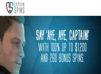 Bonus of the Month: Captain Spins Casino Will Make Your Head Spin with Excitement